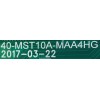 MAIN PARA TV HITACHI / NUMERO DE PARTE M8-T10NA22-MA200AA / 40-MST10A-MAA4HG / IDF135724A / V8-ST10K01-LF1V001 / 10347119MA1197 / MST10A / MODELOS 55R81 / 55RH1